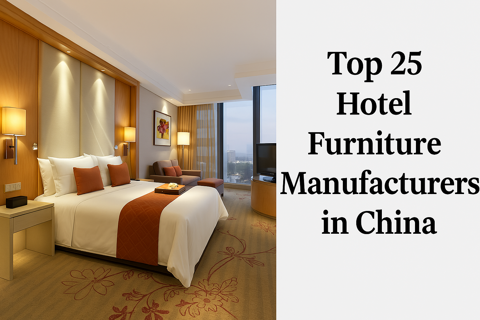 Top Hotel Furniture Manufacturers in China Principaux fabricants de meubles d'hôtel en Chine