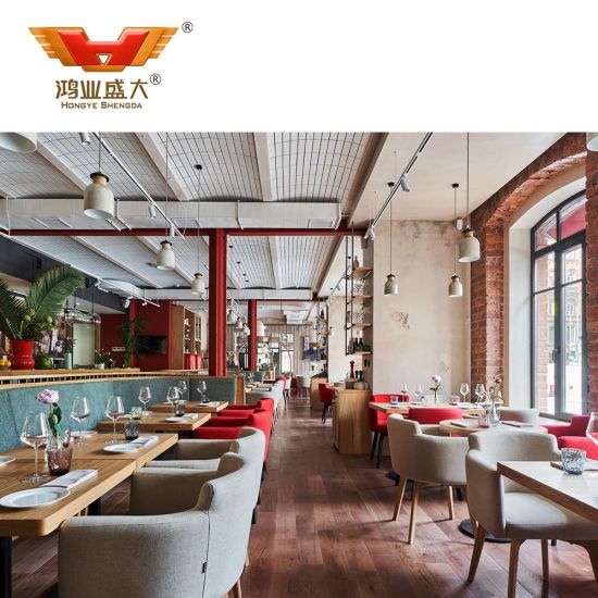 Chaises de meubles de restaurant personnalisées