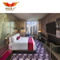 Ensemble de chambre à coucher de lit complet de meubles de fantaisie d'hôtel de conception personnalisée