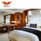 Ensemble de meubles de chambre à lit complet d'hôtel de luxe en bois