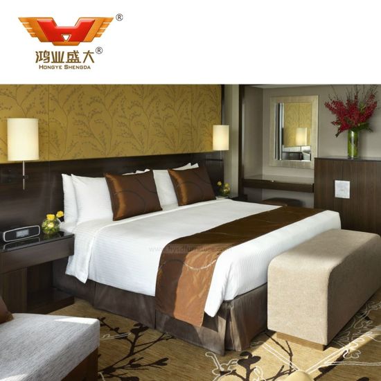 Hôtel de luxe de haute qualité en gros meubles de chambre à coucher principale King Size
