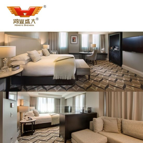 Ensemble de meubles de chambre à coucher complet multifonctionnel d'hôtel de vente chaude