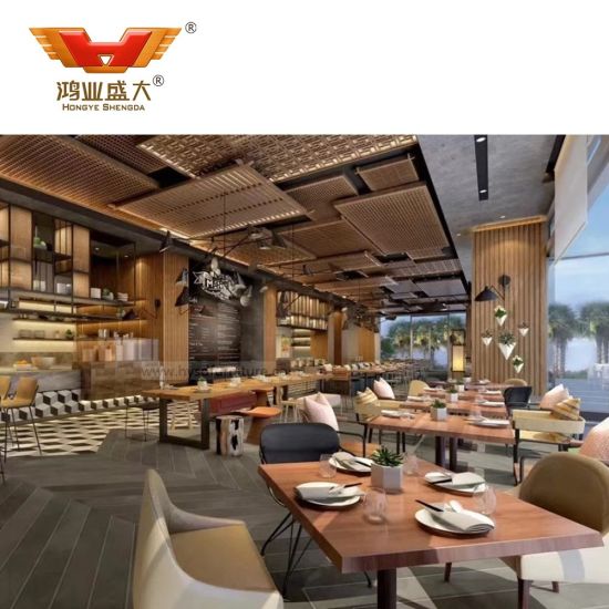 Nouveau mobilier de restaurant industriel d'hôtel de conception