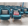 Fauteuil de hall d'hôtel, chaises longues contractuelles modernes