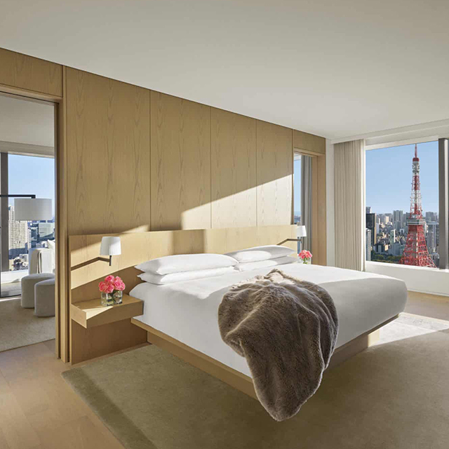 Table de nuit intégrée pour chambre d'hôtel EDITION