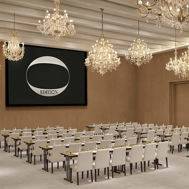 Ensemble de meubles de salle de conférence d'hôtel modulaire personnalisé