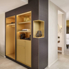 Armoire d'hôtel personnalisée avec éclairage LED pour chambres d'hôtes