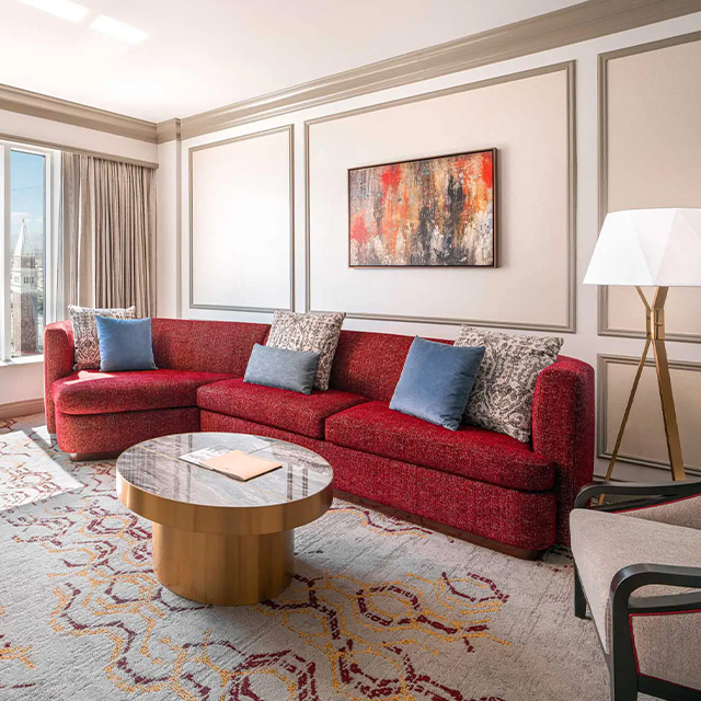 Art mural décoratif de luxe, illustration d'hôtel, pour chambre d'hôtellerie