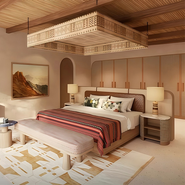 Table de chevet de luxe Arabian Six Senses