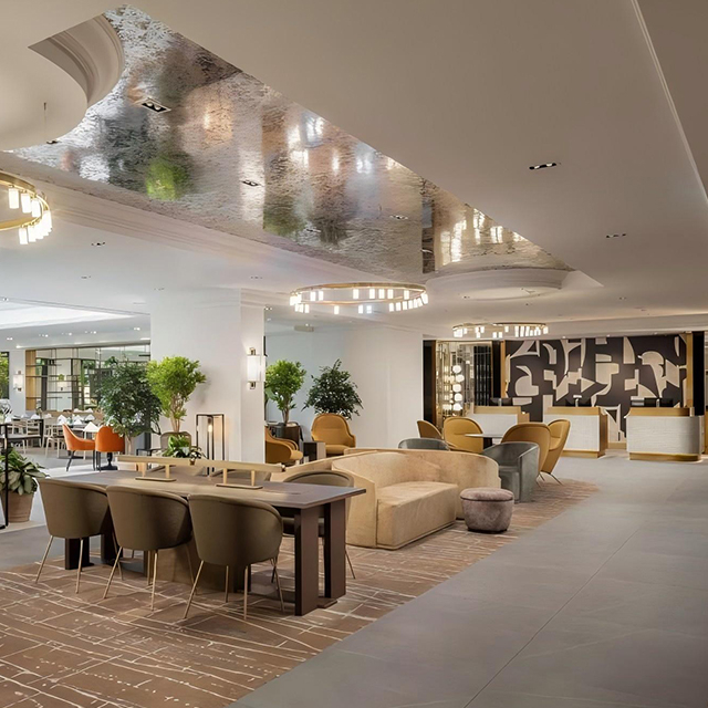 Meubles de hall d'hôtel Hilton d'hospitalité 5 étoiles