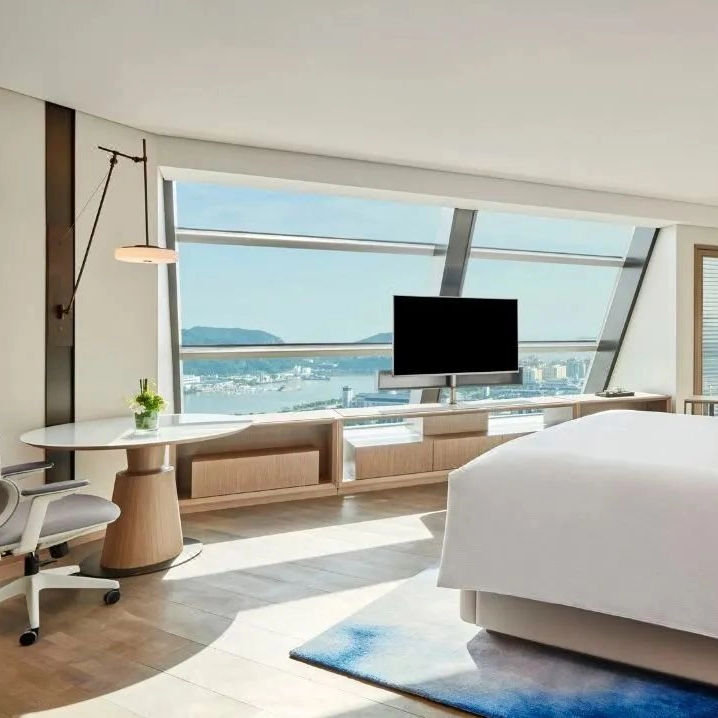 Ensemble de meubles de chambre à coucher de suite d'hôtel personnalisé