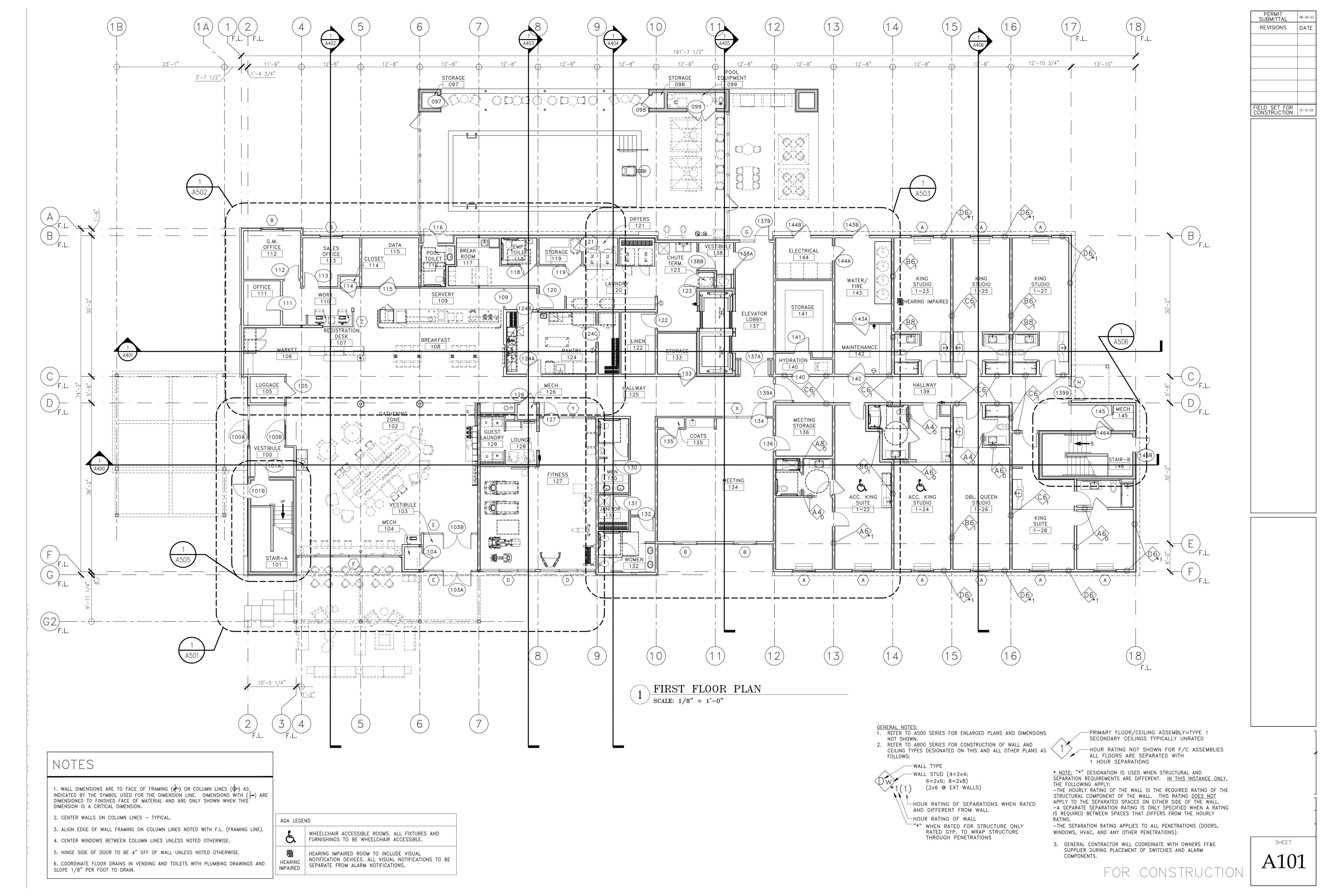 Plans d"étage et plans de pièces agrandis (2) (1) (0)