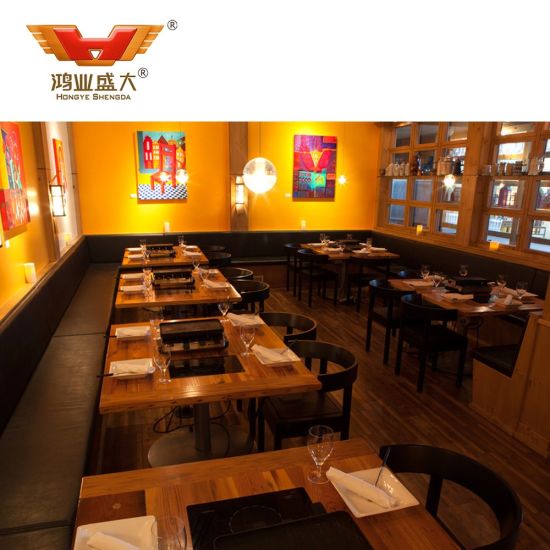 Chaises de meubles de restaurant personnalisées