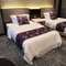 Meubles d'hôtel 5 étoiles de luxe de table de nuit de chambre à coucher d'hôtel moderne fait sur commande