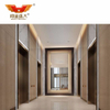 Panneau de décoration murale en bois moderne de luxe pour hôtel