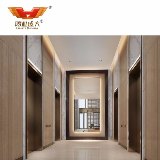 Panneau de décoration murale en bois moderne de luxe pour hôtel