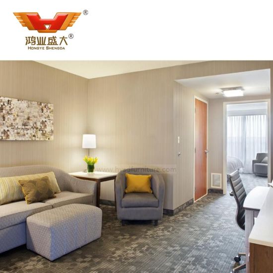 Meubles d'hôtel sur mesure, lit double 5 étoiles