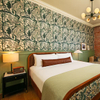 Meubles fonctionnels modernes de chambre à coucher d'hôtel de banc tapissé