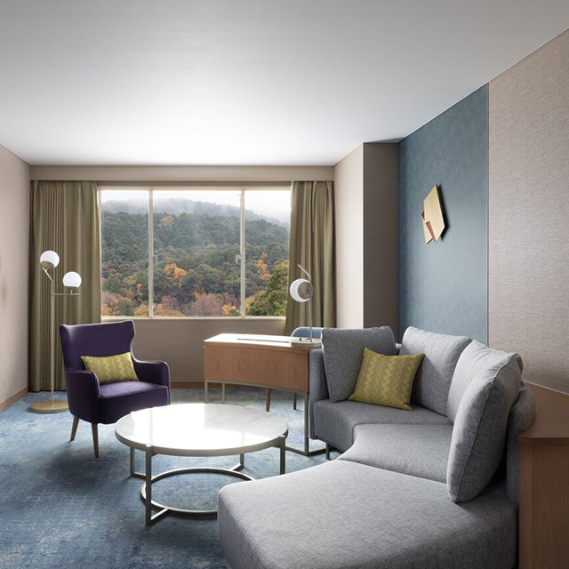 Canapé modulaire de chambre à coucher d'hôtel de meubles pour l'usage commercial