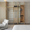 Armoire d'hôtel personnalisée avec éclairage LED pour chambres d'hôtes