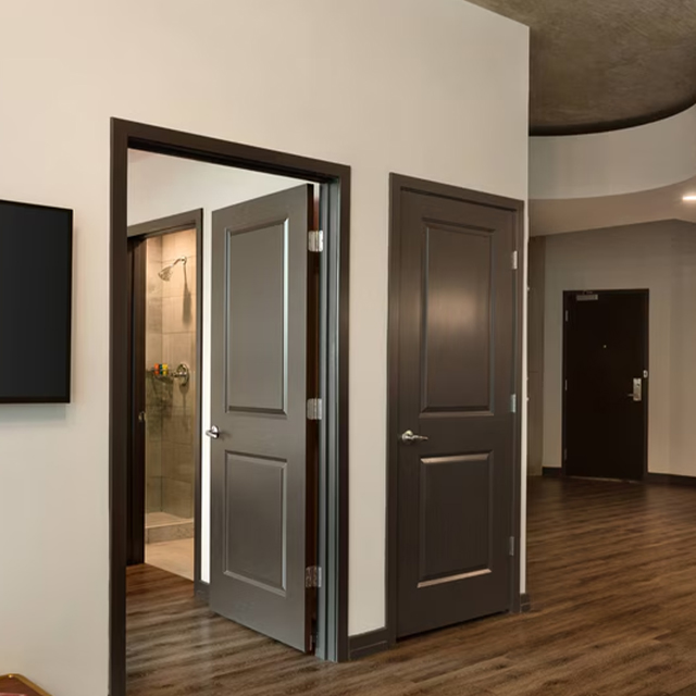 Porte en bois d'hôtel de meubles fixes FF&E pour l'hospitalité