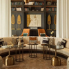 Peinture murale décoration intérieure Design hôtel oeuvre