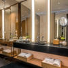 Meubles de luxe de vanité de salle de bains d'hôtel de style italien