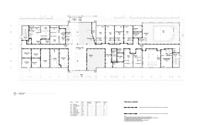 aménagement de l"espace de mobilier d"hôtel sous contrat pour les projets Holiday Inn