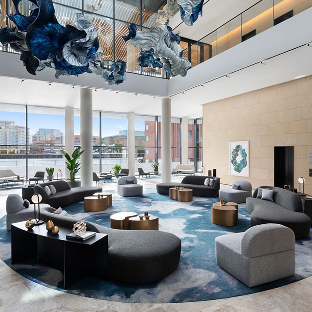 Mobilier de hall commercial pour zones d'attente​