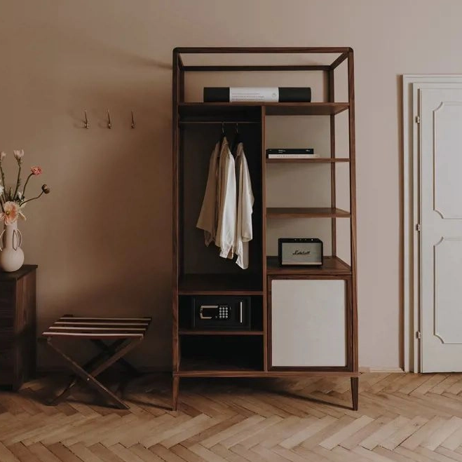 Porte-bagages pliant pour chambre d'hôtel