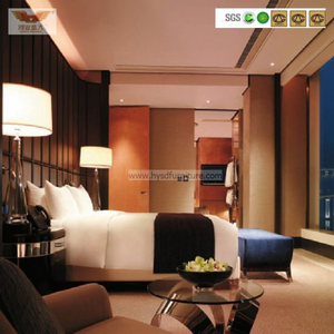 Meubles de chambre à coucher de luxe modernes d'hôtel cinq étoiles (HY-014)