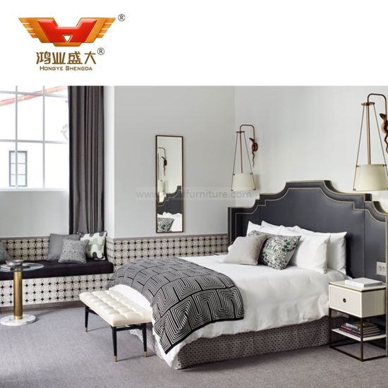 Meubles de chambre à coucher de garde-robe d'hôtel de luxe à grand prix