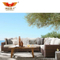Mobilier extérieur de jardin de salon d'hôtel moderne de luxe