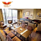 Meubles de restaurant d'hôtel en bois modernes de luxe en gros