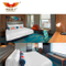 Meubles contemporains de chambre à coucher en MDF d'hôtel en gros