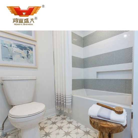 Meubles en bois massif 5 étoiles, vanité de salle de bains d'hôtel de luxe