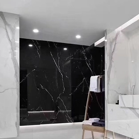 Panneaux muraux en pierre frittée durables personnalisés pour les hôtels