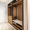 Armoire d'hôtel personnalisée avec éclairage LED pour chambres d'hôtes