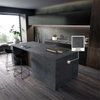 Service à guichet unique de meubles décoratifs en pierre frittée d'hôtel pour l'intérieur