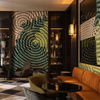 Art mural décoratif de luxe, illustration d'hôtel, pour chambre d'hôtellerie