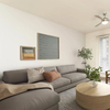 Projet de meubles d'appartement de luxe Ensemble de meubles de lit King en rotin tissé Boho