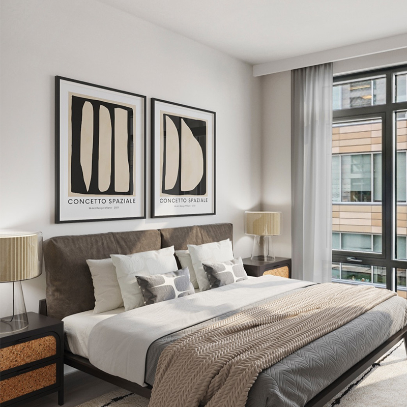 Mobilier résidentiel contractuel Projets immobiliers Solutions d'appartements pour petits espaces