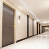 Porte en bois d'hôtel de haute sécurité pour les chambres