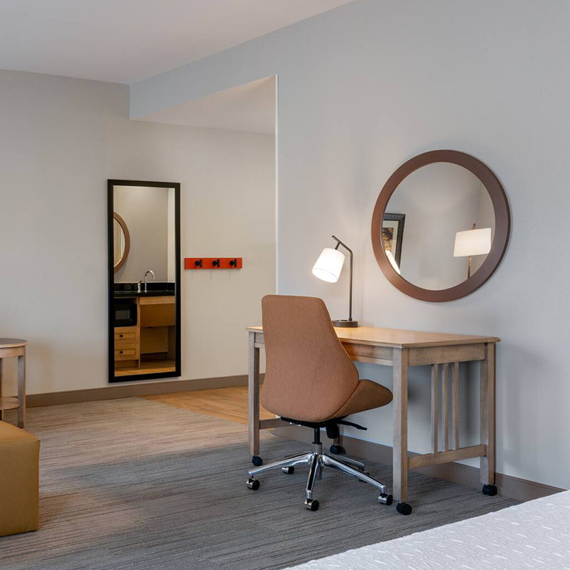 Bureau d'écriture de chambre d'hôtel moderne personnalisé