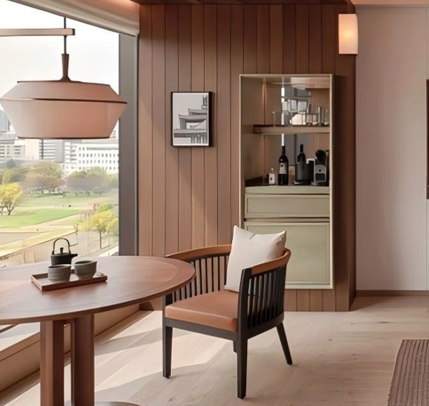 ​​3 types d'intégrations de mini-bars et de tables de nuit d'hôtel