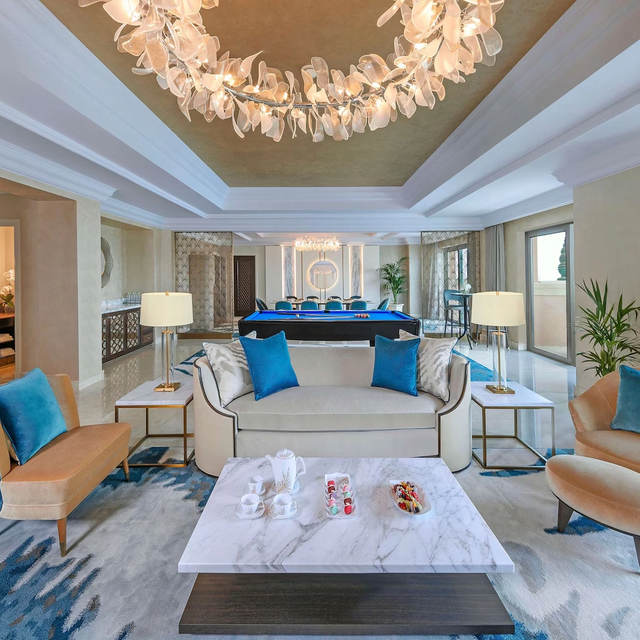 Ensemble de canapé en tissu de meubles de suite d'hôtel moderne