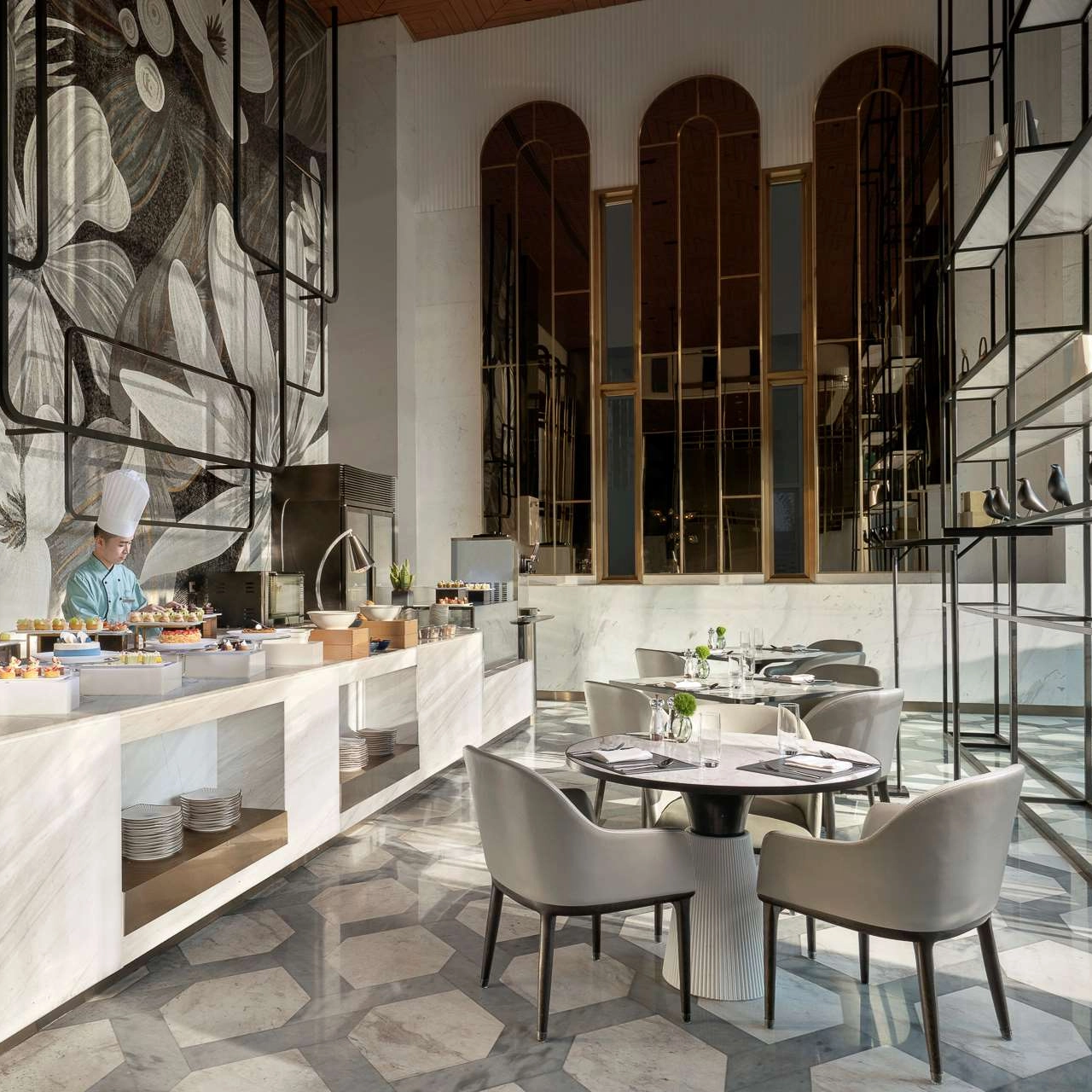 Mobilier de restaurant d'hôtellerie commerciale de design d'intérieur