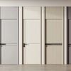 Porte intérieure en bois personnalisée pour hôtel