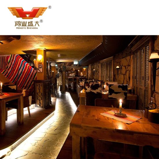 Meubles de restaurant extérieurs personnalisés