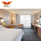 Ensemble de chambre à coucher de lit complet de meubles de fantaisie d'hôtel de conception personnalisée